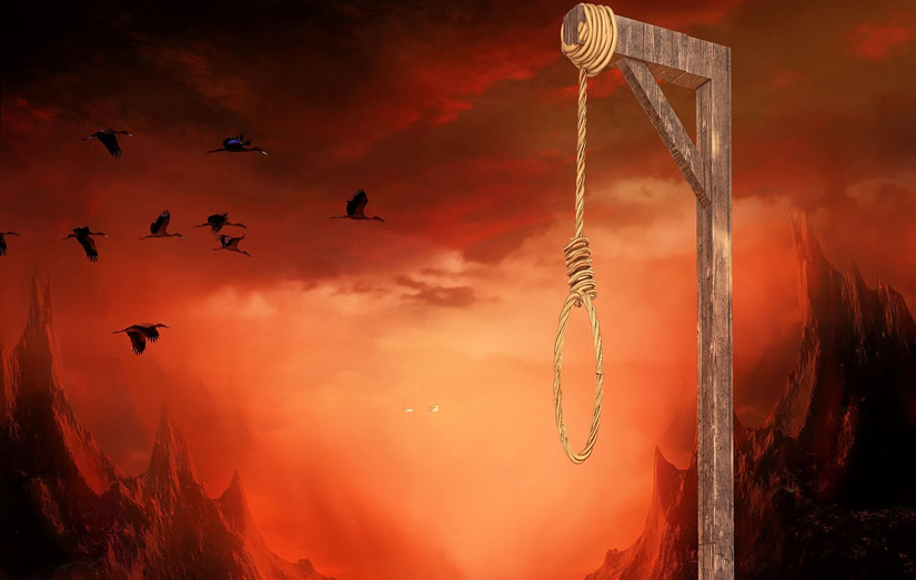 La pena di morte: una cruda raffigurazione - foto